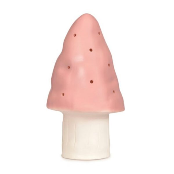 Lampada fungo rosa cipria di Heico